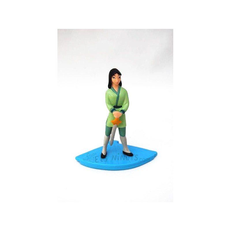 Figura Mulan guerrera Disney