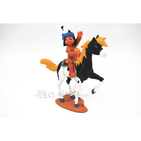 Figura Yakari con Pequño Trueno