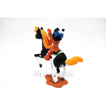Figurine Yakari avec petit tonnerre