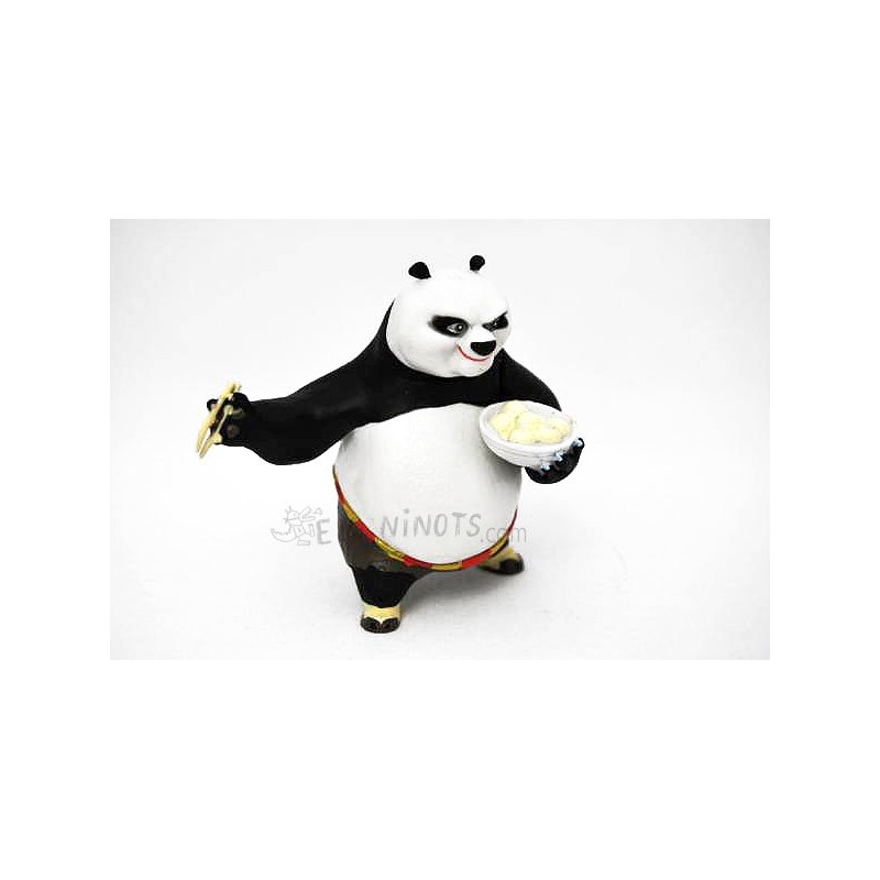 Figura Po con Palillo de Kung Fu Panda