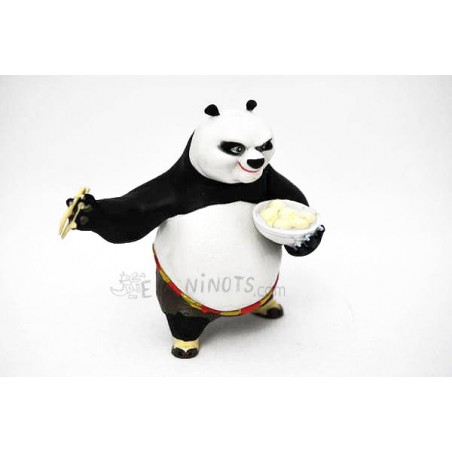 Figura Po con Palillo de Kung Fu Panda