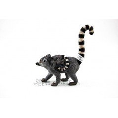 Figura Lemur amb bebè Papo