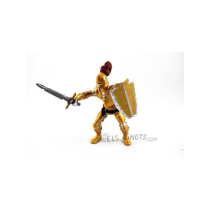 Figura Caballero Oro con Armadura (Papo)