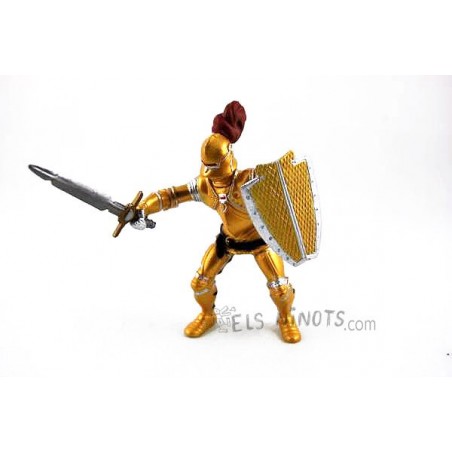 Figura Caballero Oro con Armadura (Papo)