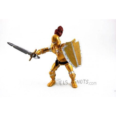 Figura Caballero Oro con Armadura (Papo)