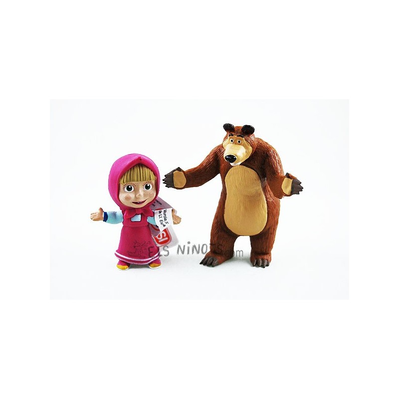 Pack figuras Masha y el Oso Pack figuras Masha y el Oso