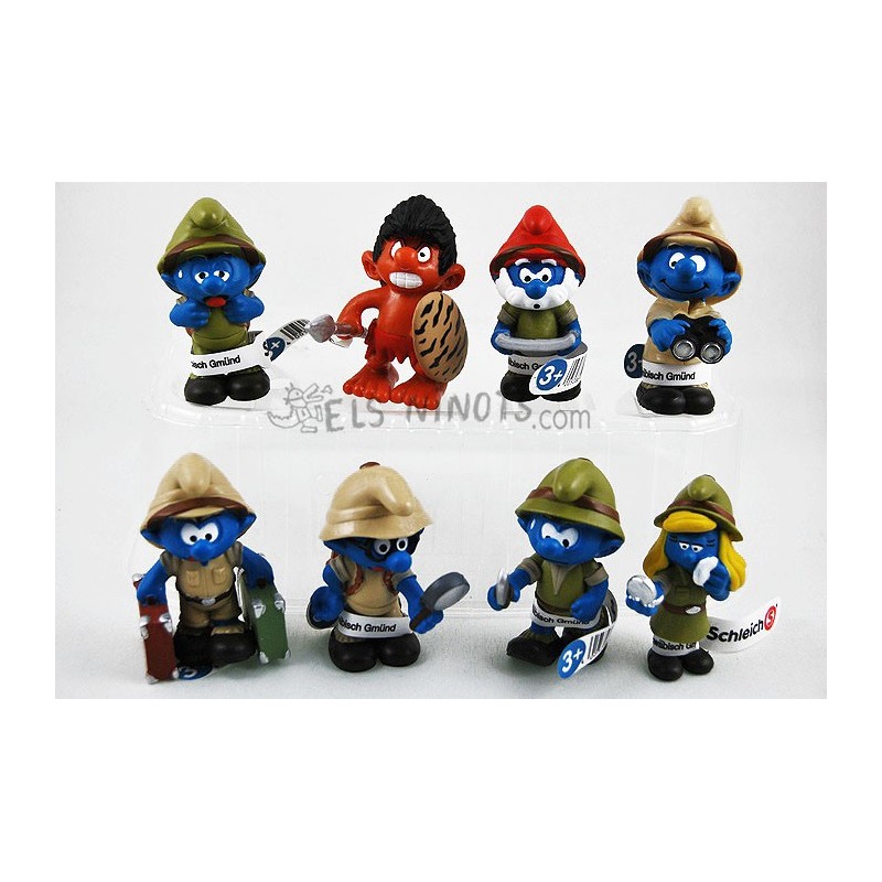 Selva de figures col·lecció barrufets