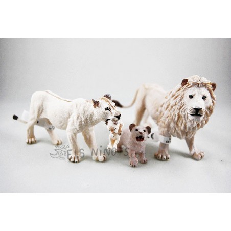 Figuras Leones Blancos Papo