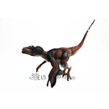 Figura Velociraptor con plumas Papo