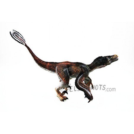 Figura Velociraptor amb plomes Papo
