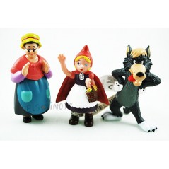 Collection figures petit chaperon rouge