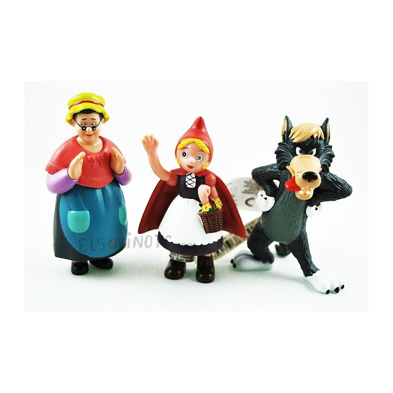 Colección figuras Caperucita Roja Colección figuras Caperucita Roja