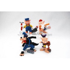 Colección figuras de Disney los Tres Cerditos y el Lobo