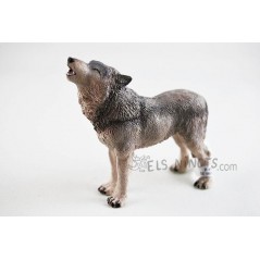 Figura Lobo Aullando Papo