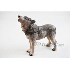 Figura Lobo Aullando Papo