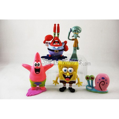 Collection figurines Bob Esponja