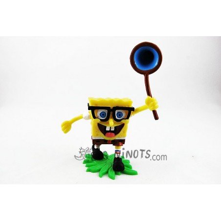 Figura Bob Esponja Cazamariposas