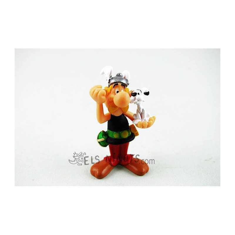 Figura Asterix con Idéfix
