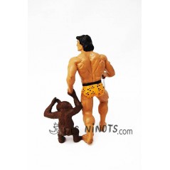 Figurine Tarzan avec Cheetah