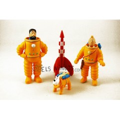 Colección figuras Tintín Luna