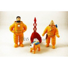 Colección figuras Tintín Luna