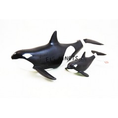 figurine orque et orque bébé schleich