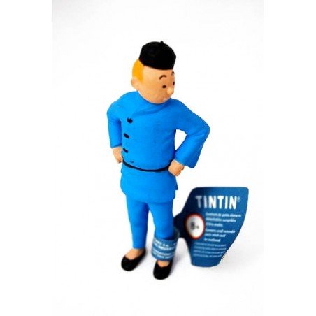 Figura Tintín Loto Azul