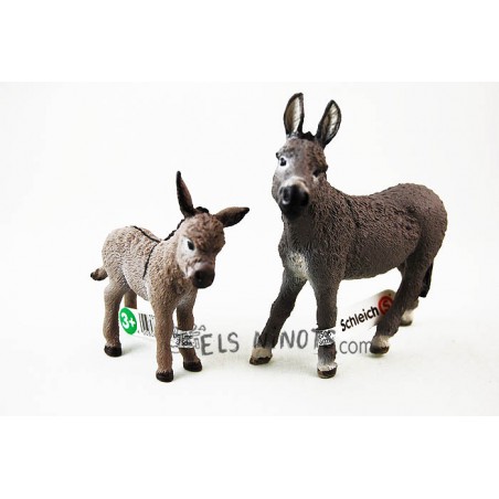 Figuras Burros de Schleich