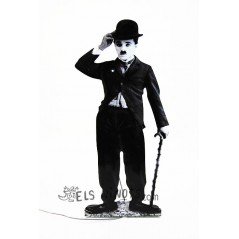 Silueta metall Charles Chaplin