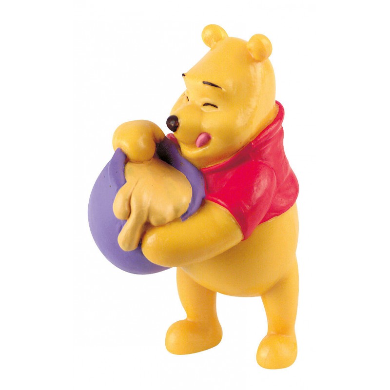 Figurine Winnie l‘Ourson avec pot de miel