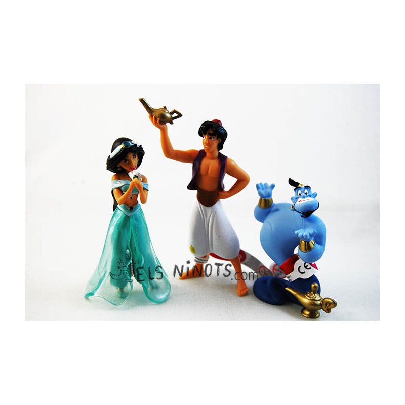 collection figurines aladdin