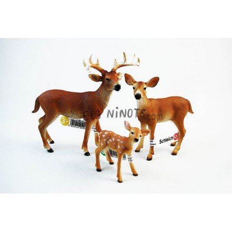 Figurines Cerfs de Virginie