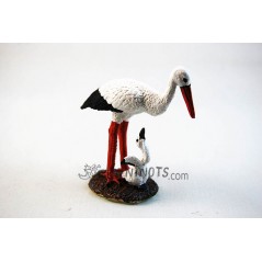 figura cigonya amb bebé papo