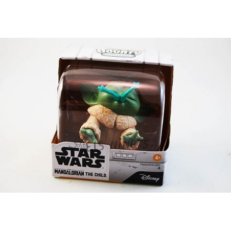 Figura Baby nen Yoda sèrie The Mandalorian amb granota