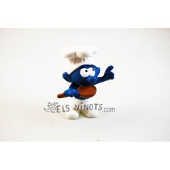 Figurine Schtroumpf cuisinier