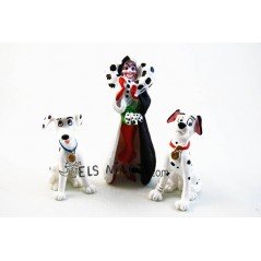 Collection figurines 101 Dalmatiens