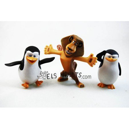 Set figurines le monde de Madagascar