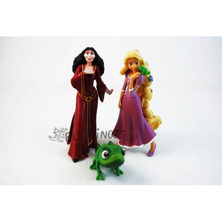 Collection figurines Raiponce