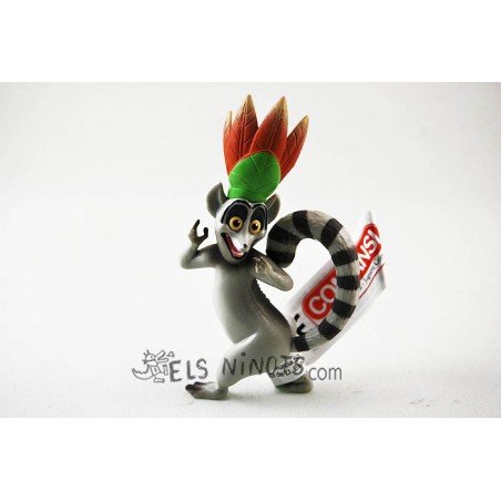 Figura Rey Julien Madagascar