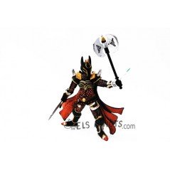 Figura Guerrero Triple hacha
