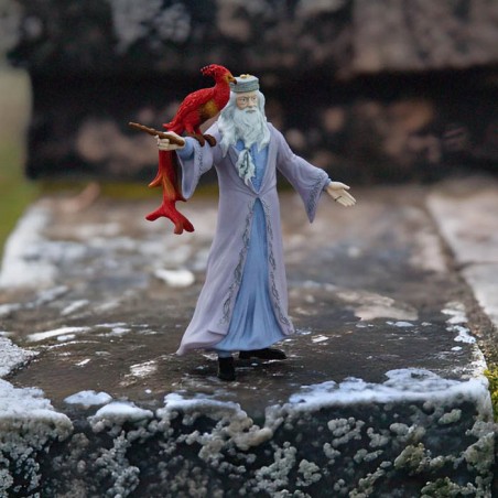 Figura Dumbledore y Fawkes
