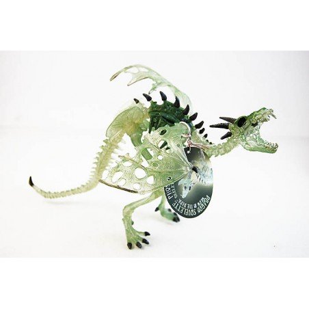 Figurine Dragon Squelette Translucide Plastoy