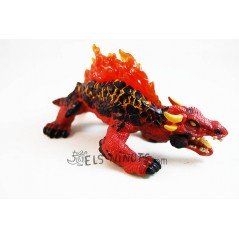Figurine Lezard de Lave