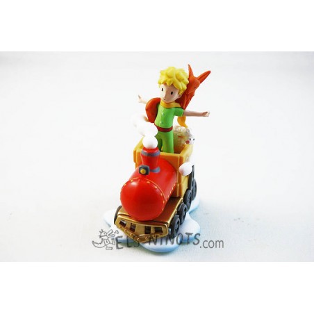 Figurine le Petit Prince et ses amis dans le train