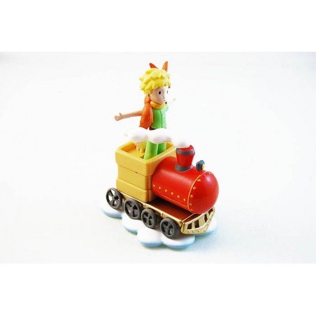 Figurine le Petit Prince et ses amis dans le train