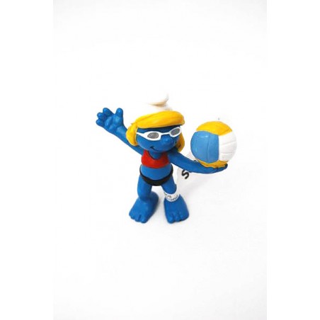 Figura Barrufeta de Jugadora de Vòlei Platja