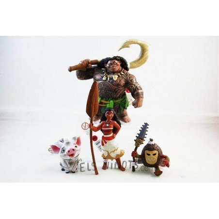 Collection figurines Vaiana