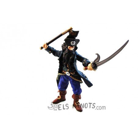 Figura de Pirata Barba negra