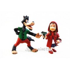 Figuras Caperucita roja y el Lobo (Papo)