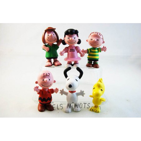 Figuras Snoopy colección Maria Borges